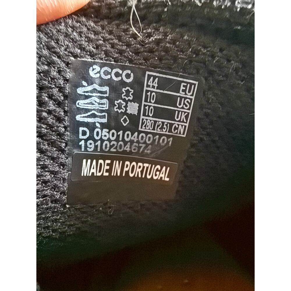 ECCO Mens Size 10 Leather Dress Shoes - Picture 4 of 7